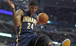 Paul george has suffered a serious leg injury during the fourth quarter of the usa basketball showcase on friday night. Men S Basketball Paul George Makes Waves Despite Injury The Collegian