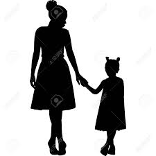 Check spelling or type a new query. African American Mother With Daughter Silhouette Vector Royalty Free Cliparts Vectors And Stock Illustration Image 158236025
