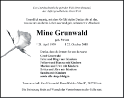 Alle Traueranzeigen der Nordwest Zeitung und Emder Zeitung