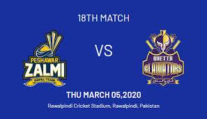 What's included in live coverage of psl 2021? Psl 2020 Peshawar Zalmi Vs Quetta Gladiators Live Score Match 18
