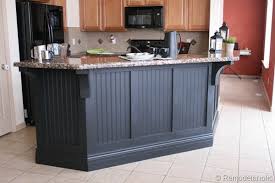 How to e up your kitchen island. Adding Beadboard To The Bar Southern Hospitality