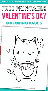 Today it is marked by the exchange of valentine cards, flowers, candy and other gifts. Valentine S Day Coloring Pages Fun Loving Families