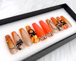 See more ideas about nails, acrylic nails, cute nails. Capricorn Zodiac Sign Press On Nails Coffin Luxury Fake Etsy