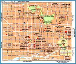 Phoenix Map Tourist Attractions Http Travelsfinders Com Phoenix Map Tourist Attractions Html Phoenix Map Phoenix Arizona Map Phoenix Attractions