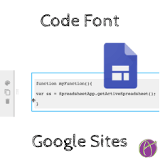 Write google docs that rock. Google Sites Code Font Teacher Tech