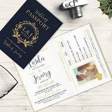 Passport Invitation For A Destination Wedding This Travel Etsy Passport Invitations Passport Wedding Invitations Passport Wedding