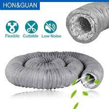 1 2 5m Maison Flexible En Aluminium Conduit Tuyau Pour Ventilateur Silencieux Tuyau Cuisine Hotte Reduction Connecteur Ventilateur Ventilation Sortie Aliexpress