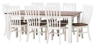 The role of the dining room has also. White 8 Seater Dining Table Set With Slat Back Chairs
