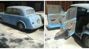 Image result for Grayish Green 1958 Datsun