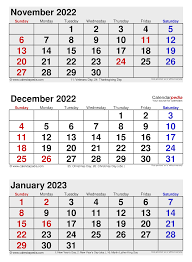 December 2022 Calendar Templates For Word Excel And Pdf