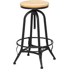 Good for homes, restaurants or cafes. Best Choice Products Height Adjustable Vintage Industrial Style Swivel Metal Counter Height Bar Stool Walmart Com Walmart Com