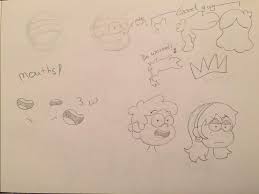 Start off with a pencil sketch. How To Draw Your Own Oc Dipper And Mabel S Age Gravity Falls Amino