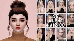 Today it's the largest the sims community in the world. The Sims 4 92 Alpha Female Hair Cc Cc Links Showcase 1 Youtube