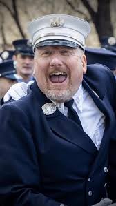 fdnypipesdrums led by Drum Major Capt Liam Flaherty (R2) marches down 5th  Ave at a recent Line of Duty funeral for FM George Synder.  #fdnypipesanddrums #groganphotos #groganphotography #fdny #nyc #newyorkcity  #pipesanddrums #firedepartment #