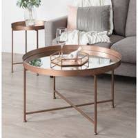 This coffee table was made from beetle injured pine that had some natural discoloration by some kind of blue stain fungus. Buy Round Coffee Tables Online At Overstock Our Best Living Room Furniture Deals