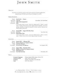 Pin Di Resume Template