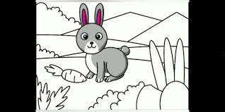 Aneka sketsa gambar mewarnai rumah bahasapedia.com. Cara Mudah Menggambar Kelinci Untuk Anak Anak Oke Kids Gambar Kelinci Gambar Untuk Anak Anak