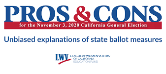 Pros Cons On The Ballot Measures English Spanish Cavotes Org