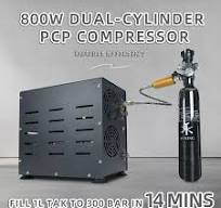 TUXING Dual Cylinder PCP Air Compressor 4500psi 800w for Diving