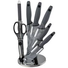 It was owned by several entities, from domain admin of privacy protect llc. Berlingerhaus Set Of Kitchen Knives 8 Pcs Granit Diamond Line Grey Knife Set Alzashop Com