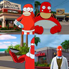 photo of Dr. Zoidberg Futurama posing in front of a | Stable Diffusion |  OpenArt