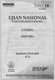 Nah karena pada saat aku ujian. Kumpulan Soal Un Bahasa Inggris Smp Dan Pembahasan Kemendikbud