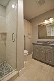 Large Travertine Tiles On Shower Walls Pebble Stone Floor Badezimmer Dusche Baden