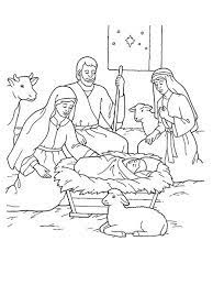 Each printable highlights a word that starts. Nativity Mary Joseph Jesus And The Shepherds Jesus Coloring Pages Nativity Coloring Pages Birth Of Jesus