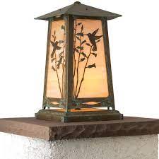 Column mount lights.made of brass. Outdoor Column Light America S Finest Lighting
