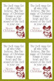 This bell is a wonderful symbol of the spirit of christmas, as am i. Free Friday Cute Sleigh Bell Neighbor Gift Tags It Works For Bobbi