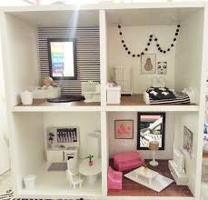 Scandinavian Inspired Bookcase Dollhouse Doll House Doll Furniture Furniture