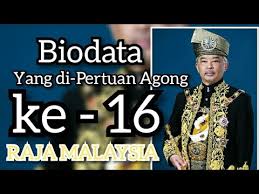He took the oath of office and was sworn in at the istana. Biodata Yang Di Pertuan Agong Ke 16 Ketua Negara Malaysia Youtube