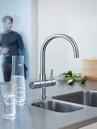 Grohe faucet repair covers a lot of bases due to the myriad of styles in the grohe kitchen and bathroom collections and because of different types of repairs. A Grohe Kitchen Faucet Brightens Even The Best Gourmet Kitchens The Plumbing Source