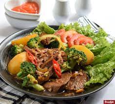 Bistik Lidah Sapi Legit Lezat Istimewa Resep Resepkoki Recipe Resep Masakan Resep Sup Kental