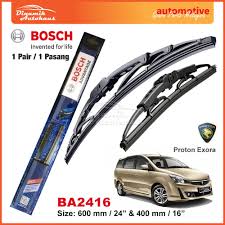 Satu hari, cermin kereta ali. Proton Exora Car Windshield Wiper Blade 24 16 Bosch Advantage Ba2416 Shopee Malaysia