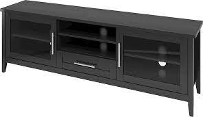 It will brighten and complete any room in your home. Corliving Jackson Wooden Tv Stand For Tvs Up To 85 Black Wood Grain Tjk 604 B Best Buy