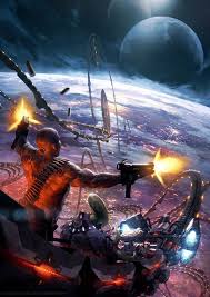 Infinite Worlds The Fantastic Visions Of Science Fiction Art The Intense And Action Packed Artwork Of Marek Okon With Images Digital Painting Concept Art