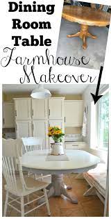 Diy Projects Chalk Paint Dining Table Makeover Sarah Joy Blog Painted Dining Room Table Dining Room Table Makeover Painted Dining Table