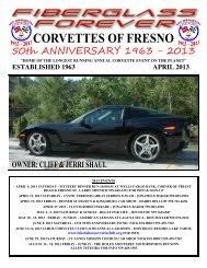 corvettes of fresno