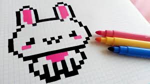 Estos están destinados a ser utilizados únicamente con fines editoriales. Handmade Pixel Art How To Draw Kawaii Rabbit Pixelart Youtube