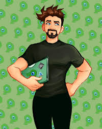 Yumjumpotate Thought Jack Looked Pretty Cool In A Recent Pic Shared On Instagram So I Decided To Doodle I Jacksepticeye Fan Art Youtubers Funny Jacksepticeye
