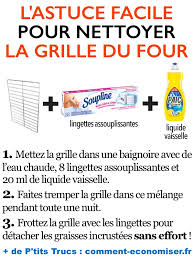 L Astuce Etonnante Pour Nettoyer La Grille Du Four Sans Effort Nettoyer Les Grilles Du Four Astuces Pour Nettoyer Nettoyant