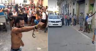 Lea las actualizaciones sobre la vida en cuba, problemas políticos y sociales, relaciones con estados unidos, la inmigración y más. San Isidro Le Grita Patria Y Vida A La Policia Cubana En Otro Dia De Arrestos Y Cercos Diario De Cuba
