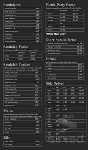 Now serving our third generation of. Tops Bar B Q Menu In Memphis Tennessee Usa