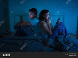 I don't know why your husband needs his phone more than he needs his. Lifestyle Portrait Image Photo Free Trial Bigstock