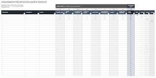 My excel file contains two solutions: Project Prioritization Matrix Templates Smartsheet