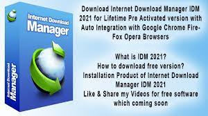 This can include setting up priorities for downloads based on name or file type, in order to ensure the most. Download Internet Download Manager Idm 2021 For Lifetime Pre Activated Version With Auto Integration Youtube