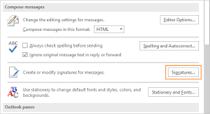 How To Create And Set Up An Email Signature In Outlook 2019