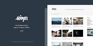 Simp Free Agency Wordpress Theme Fribly Wordpress Theme Free Responsive Free Wordpress Themes Free Wordpress