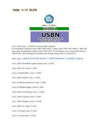 20210220 latihan soal kunci jawaban usbn us un uts prakarya rekayasa. Soal Usbn Kelas 12 Sma Ma Semua Mata Pel Pdf